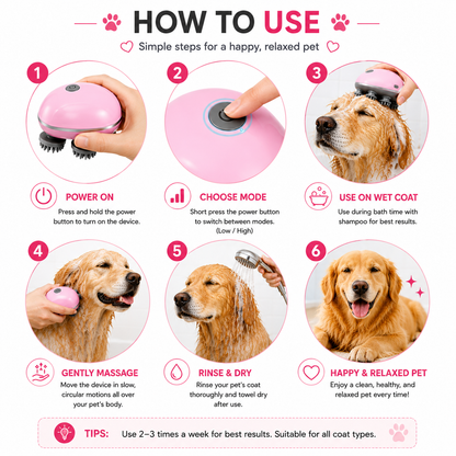 Smart Pet Scalp Massager