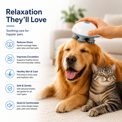 Smart Pet Scalp Massager